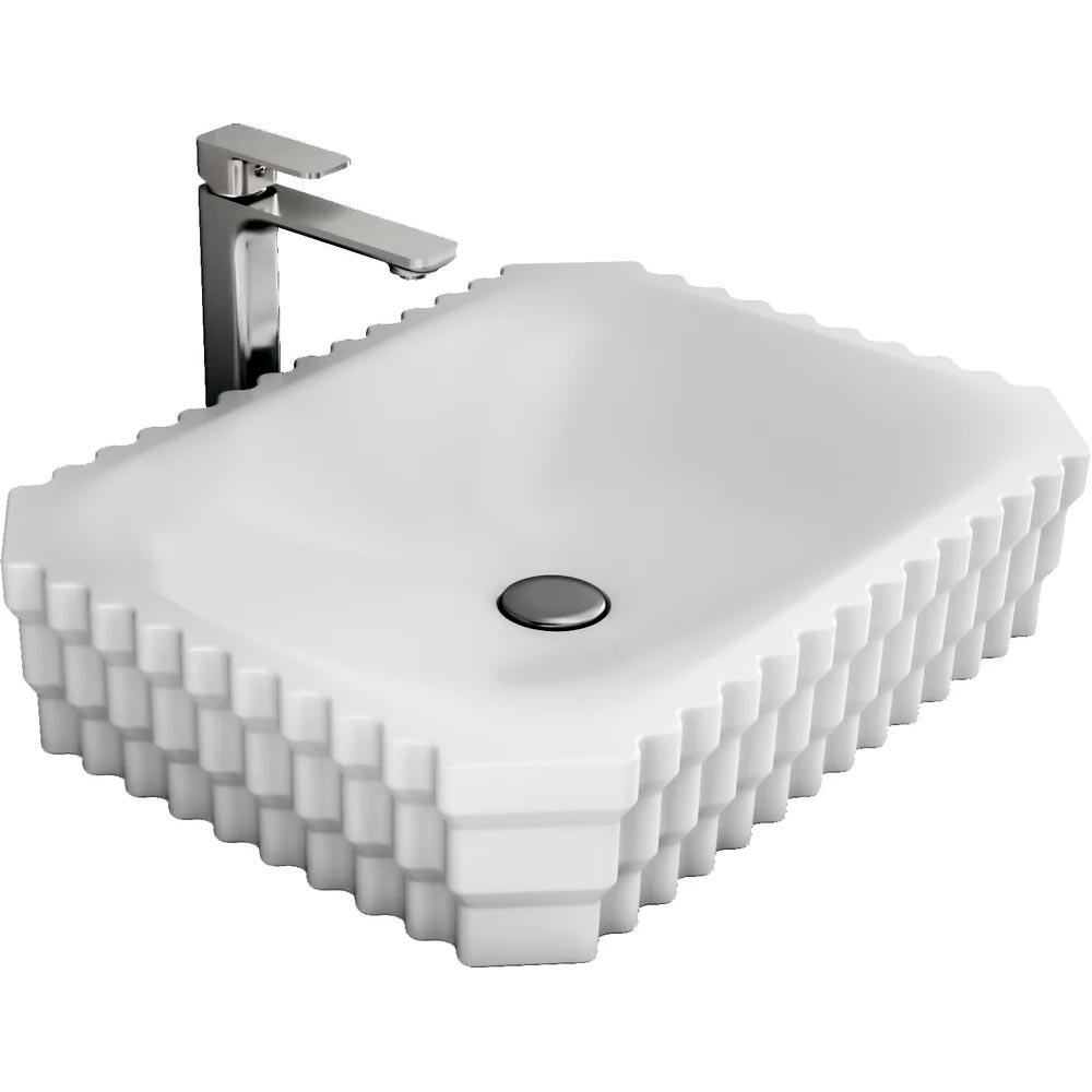 Сифон для накладной раковины на столешницу в ванную