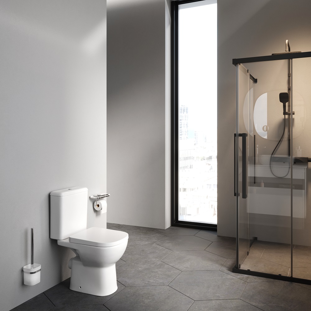 Унитаз-компакт Aquaspin с сиденьем микролифт AM.PM Sunny C85C8601SC Унитаз-компакт Aquaspin с сиденьем микролифт AM.PM Sunny C85C8601SC