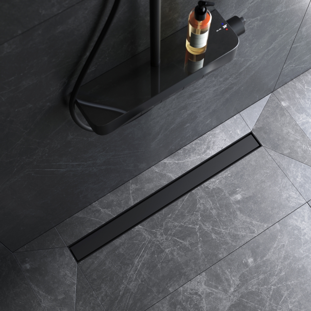 Трап для душа линейный универсальный затвор Tile 80 см AM.PM MasterFlow W01SC-U11-080-04BM Трап для душа линейный универсальный затвор Tile 80 см AM.PM MasterFlow W01SC-U11-080-04BM