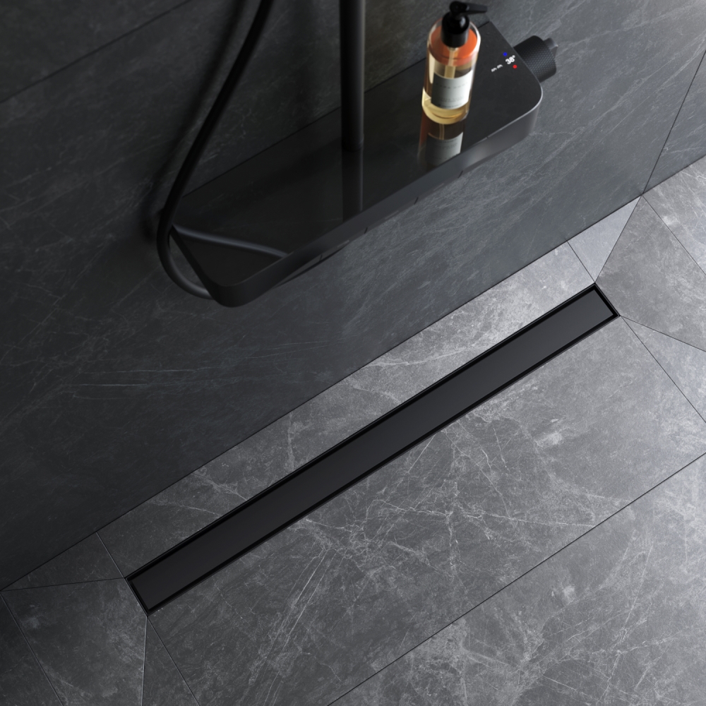 Трап для душа линейный универсальный затвор Tile 90 см AM.PM MasterFlow W01SC-U11-090-04BM Трап для душа линейный универсальный затвор Tile 90 см AM.PM MasterFlow W01SC-U11-090-04BM