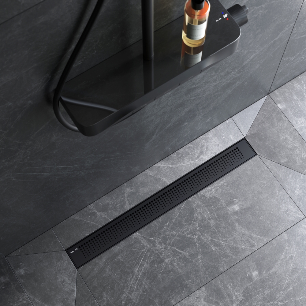 Трап для душа линейный универсальный затвор Cut Gradient 70 см AM.PM PrimeFlow W02SC-P11-070-01BM Трап для душа линейный универсальный затвор Cut Gradient 70 см AM.PM PrimeFlow W02SC-P11-070-01BM