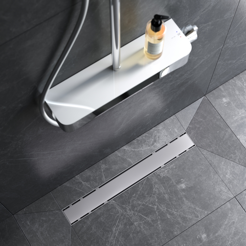 Трап для душа линейный универсальный затвор Tile 60 см AM.PM PrimeFlow W02SC-U11-060-04SB Трап для душа линейный универсальный затвор Tile 60 см AM.PM PrimeFlow W02SC-U11-060-04SB