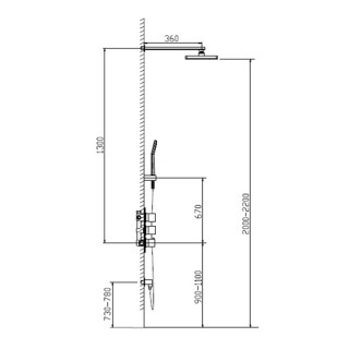 timo sx 0179 00 tetra thermo dushevaya sistema