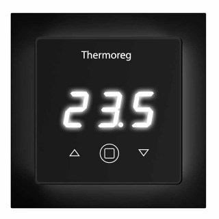 Терморегулятор для теплого пола Thermoreg TI-300 Black