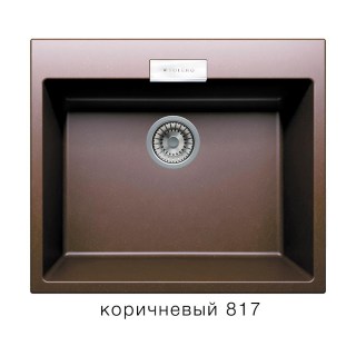Кухонная мойка Tolero Loft TL-580/817 коричневая