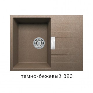 Кухонная мойка Tolero Loft TL-650/823 темно-бежевая