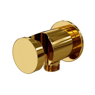 Подключение для душевого шланга WasserKRAFT A189 золото глянцевое