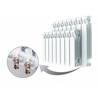 Радиатор биметаллический Rifar Monolit Ventil 350/14 секций