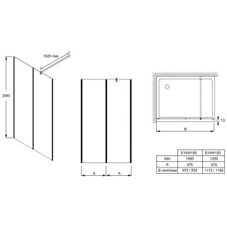 jacob delafon e14w120 blv scheme