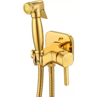 Гигиенический душ встраиваемый Lemark Solo LM7165G золото