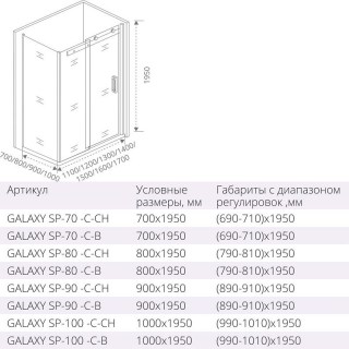 good door galaxy sp 80 c b scheme