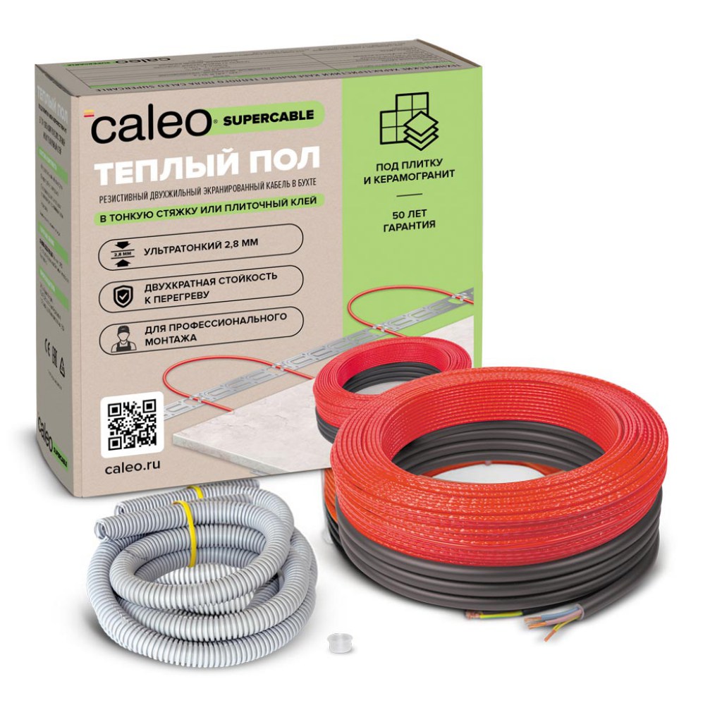 Греющий кабель Caleo Supercable 1.4-180W
