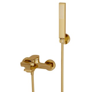 Смеситель для ванны WasserKRAFT Aisch 5501 золото матовое