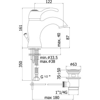 paffoni fa075cr scheme