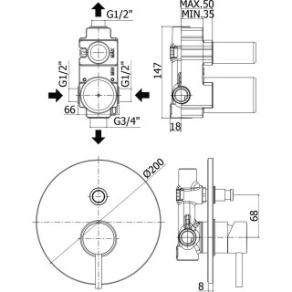 paffoni lig015bo scheme