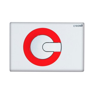 Кнопка смыва Creavit Power GP5001.01 бело-красный