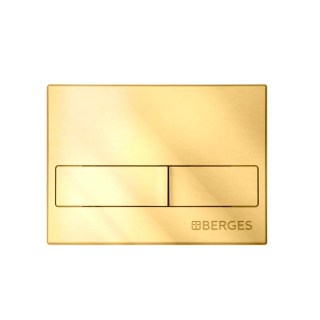 Кнопка смыва Berges NOVUM L1 040019 золото