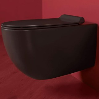 Крышка-сиденье для унитаза Simas Vignoni VI 004 nero matt черный