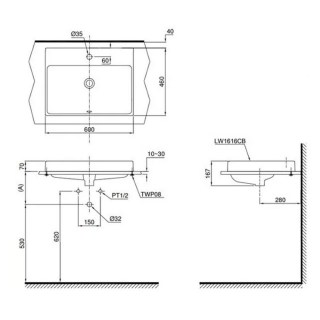 toto lw1616c scheme