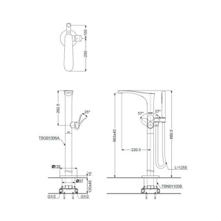 toto tbg01306r scheme