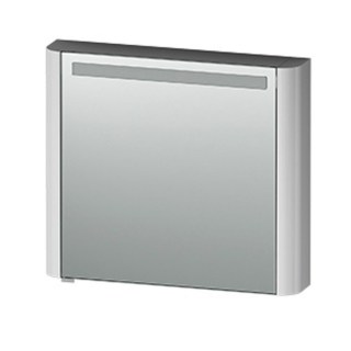 Зеркальный шкаф AM.PM Sensation M30MCR0801FG серый шелк