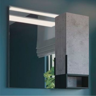 Зеркало-шкаф Comforty Франкфурт-90 00-00006504CF бетон светлый