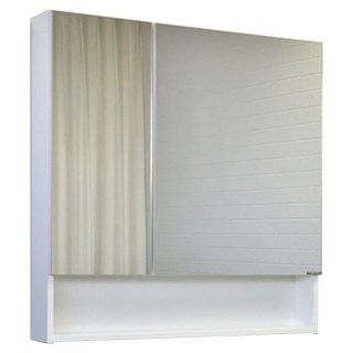 Зеркало-шкаф Comforty Никосия-80 00-00011198CF белый глянец